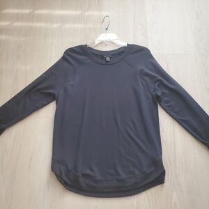 Athleta Classic Black Long Sleeve Top